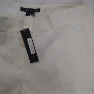 WOMEN--SLACKS-- SIZE PETITE 2-- COLOR WHITE--